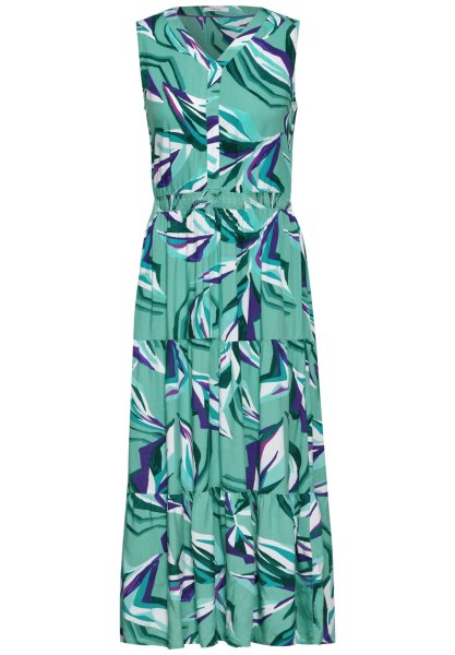 CECIL Damen Viskose Kleid mit Print 10765818