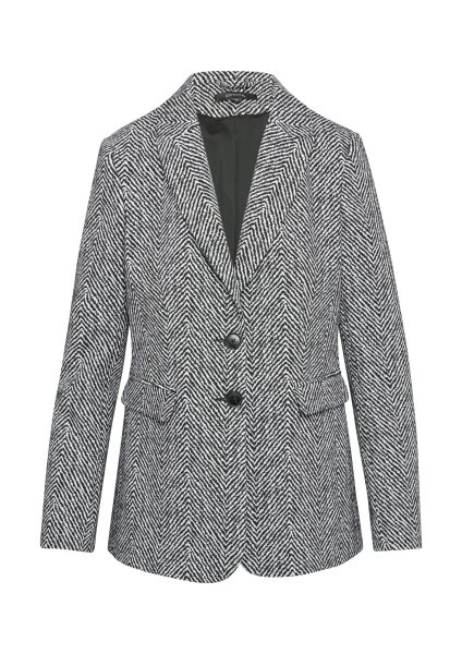 COMMA Antaillierter Blazer aus Jacquard 10776805