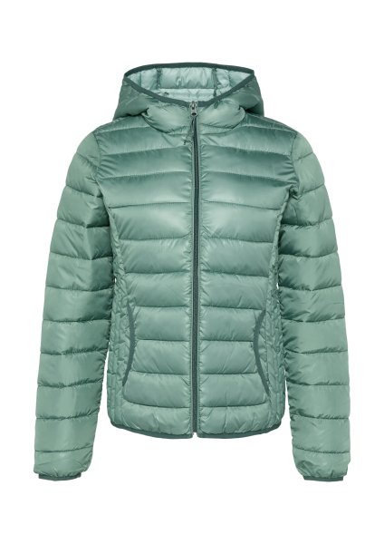 QS Gesteppte Outdoor-Jacke mit Kapuze 10761004