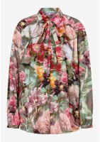 Vorschau: More & More Schluppenbluse mit Print 10828813