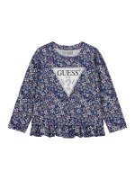Vorschau: GUESS Leoprint Langarmshirt 10817682