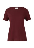 Vorschau: S.OLIVER T-Shirt mit Ärmelumschlag 10801787