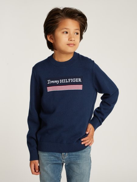 TOMMY HILFIGER 1985 Collection Pullover mit Logo 10768358