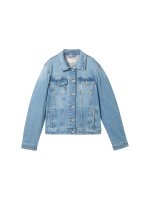 Vorschau: TOM TAILOR Jeansjacke mit recycelter Baumwolle 10753635