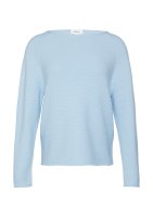 Vorschau: S.OLIVER Strickpullover mit U-Boot-Ausschnitt und Rollsaum 10788487