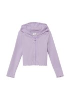 Vorschau: S.Oliver Gerippte Jacke mit Kapuze 10834934