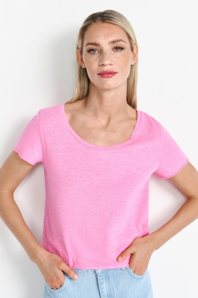 RICH & ROYAL Luftiges T-Shirts aus Baumwolle 10813765