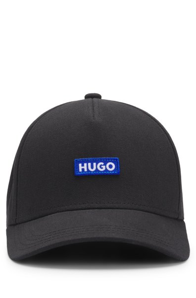 HUGO BLUE Cap aus Baumwoll-Twill mit aufgesticktem Logo-Etikett 10749256