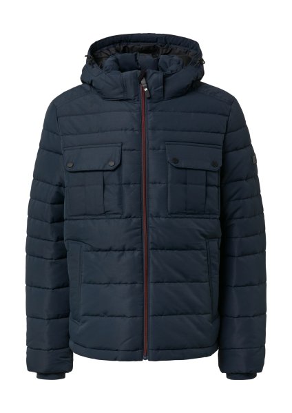 S.OLIVER Sportive Puffer-Jacke mit abnehmbarer Kapuze 10811176