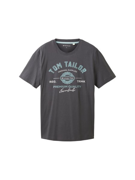 TOM TAILOR T-Shirt mit Logo Print 10730273