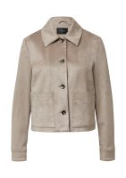 Vorschau: S.OLIVER BLACK LABEL Jacke in Veloursleder-Optik mit aufgesetzten Taschen 10811361