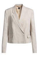 Vorschau: BOSS Regular-Fit Blazer aus meliertem Stretch-Gewebe 10781965