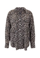 Vorschau: ZERO Hemdbluse mit Leomuster 10834498