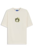 Vorschau: HUGO BLUE T-Shirt aus Baumwoll-Jersey mit Happy HUGO Artwork 10797738