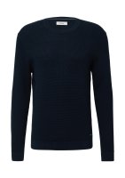 Vorschau: S.OLIVER Strickpullover mit Mustermix und Rundhals 10814575
