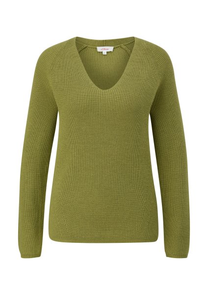 S.OLIVER Strickpullover mit Raglan-Ärmeln 10761493