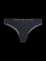 Vorschau: TOMMY HILFIGER String mit Spitze und gleichfarbigem Logo 10682576