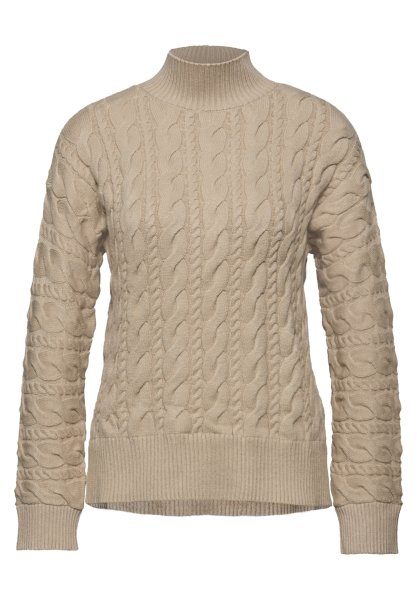 STREET ONE Pullover mit Zopfmuster 10814310