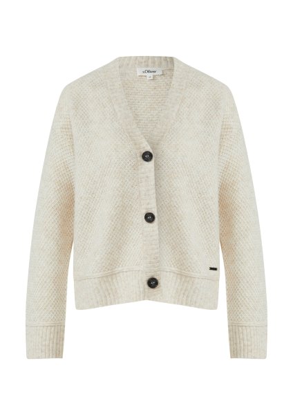 S.OLIVER Kuscheliger Cardigan aus Grobstrick 10814691