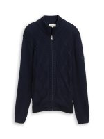 Vorschau: TOM TAILOR Strickjacke mit Zopfmuster 10830019