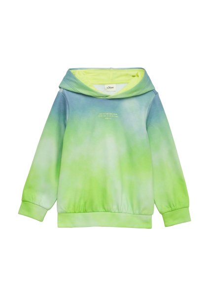 S.OLIVER Sweatshirt mit Kapuze und Farbverlauf 10787887