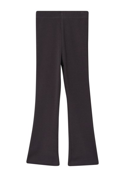 S.OLIVER Elastische Baumwollmix-Leggings aus Rippware mit Flared Leg 10811105
