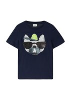 Vorschau: S.Oliver T-Shirt mit Wendepailletten 10826975