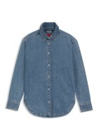 Vorschau: Hugo Red Blaues Hemd aus festem Denim 10818417
