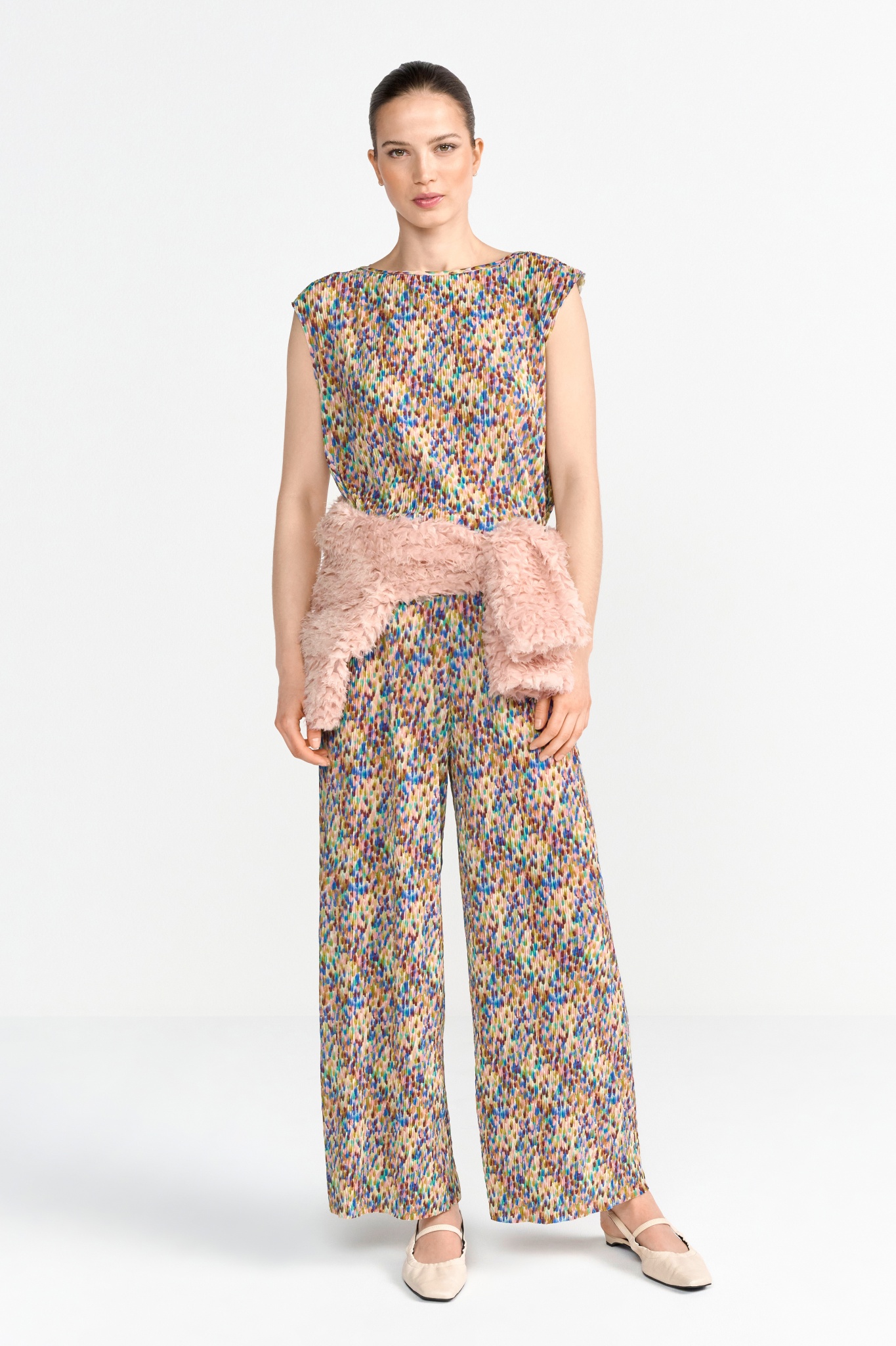 RICH & ROYAL Buntes Crinkle Top 10820062