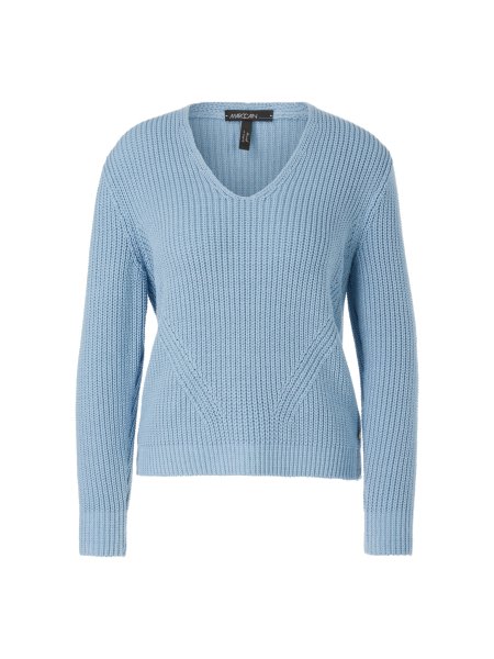 MARC CAIN V-Neck-Pullover Knitted in Germany 10766451