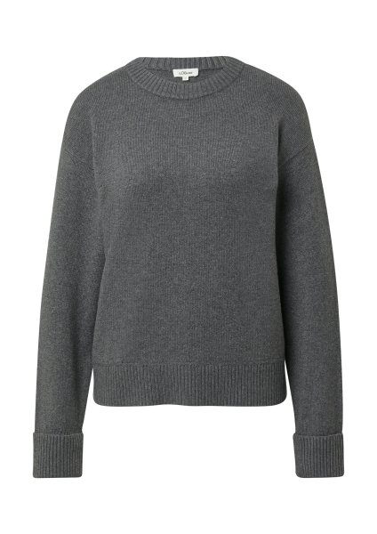 S.OLIVER Strickpullover im Relaxed Fit aus Wollmix 10811398