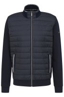 Vorschau: BUGATTI Sweatshirtjacke mit sportlichem Stehkragen 10806048