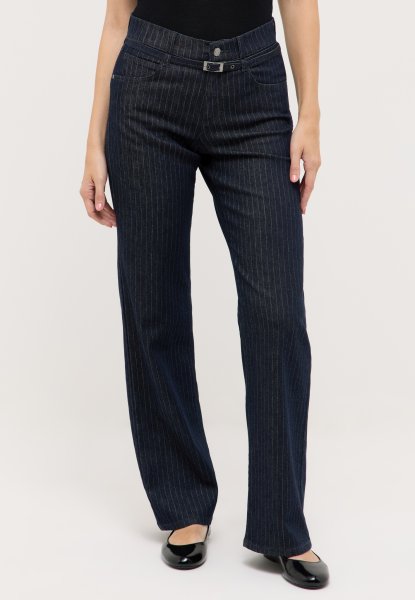 ANGELS Indigo Lurex Pinstripe 10822936