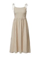QS Spaghettiträger-Kleid aus Baumwolle mit Schleife am Rücken 10801835